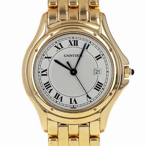 used ladies cartier watches|cartier automatic watch pre owned.